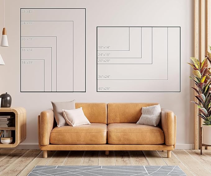 Two Month Wall Calendar Vertical - Personalized 2026 Planner, Family Organizer with Marker, Custom Wall Calendar for Home or Office Housewarming or New Home Gift