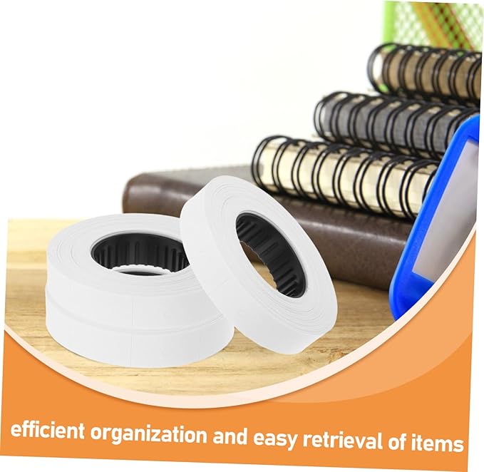 STOBOK 10rolls Price Labeller Price Tag Labels Roll Labeler Stickers Retail Tags Paper