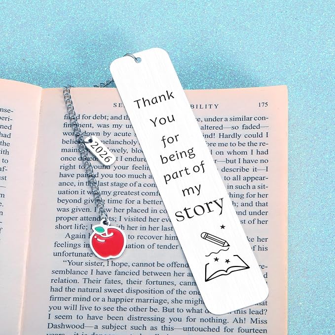 Best Teacher Appreciation Gifts for Women Men Teacher Appreciation Gifts Bulk Teacher Gifts Ideas Thank You Bookmark 2026 Gifts for Teacher Women Men Retirement Graduation Birthday Teachers Day Gifts