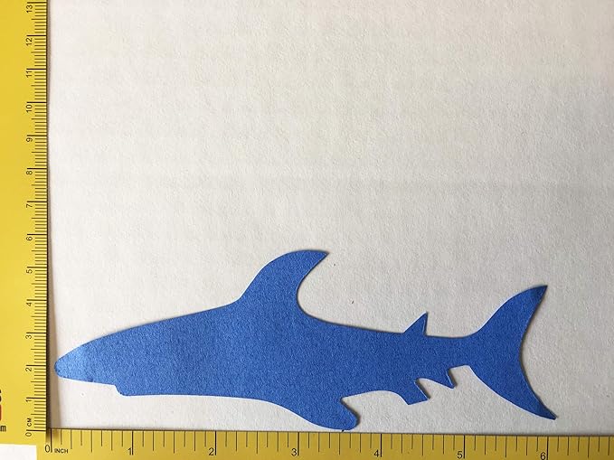 5.5” Ocean Large Creative Cut-Out Set, with Octopus, Dolphin, Whale and Shark, 31 Cut-Outs per Design in a Pack for Classroom Décor, Ocean Theme and Craft Activities for Kids
