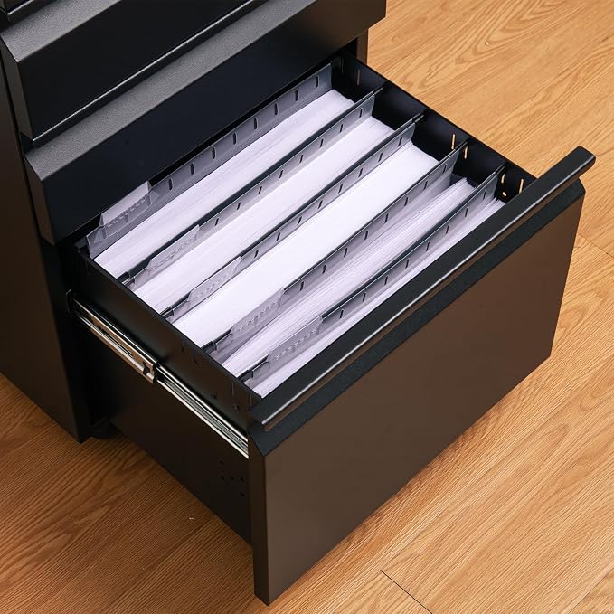 Large Capacity Plastic Hanging Folder, 30 Pack Reinforced Extended Hanging Folder Letter Size, Heavy 2-inch Expansion, Office Hanging Folder Organizer, White Transparent