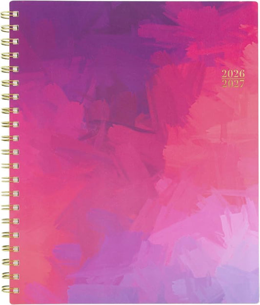 Cambridge Planner 2026-2027 Weekly & Monthly Academic 12-Month July-June, 8-1/2" x 11", Filbert (1792-905A)