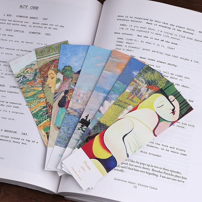 Dizdkizd 30pcs Vintage Bookmarks