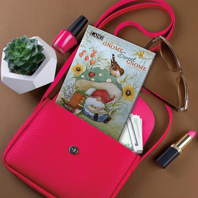 LANG Gnome Sweet Gnome 2025 Monthly Pocket Planner (25991003191)