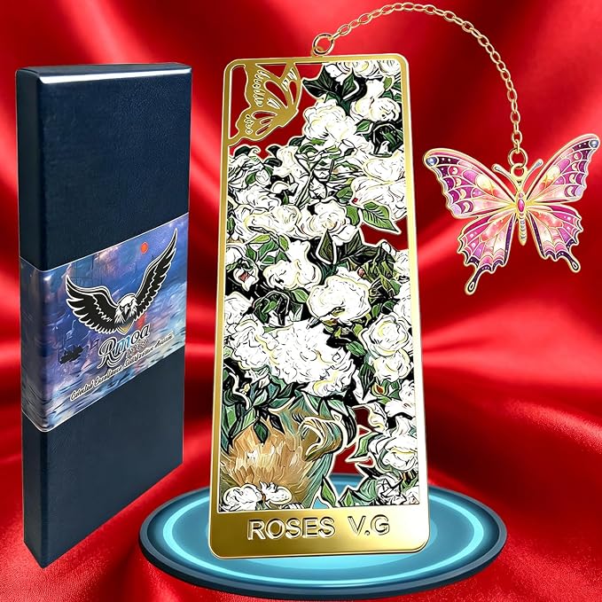 Premium Alloy Bookmark with Well Wishes Quotes, Iconic Keepsake Gifts for Graduation, New Semester, New Chapters, Birthday, Anniversary, Coming-of-Age, Christmas, Men, Women, Teachers, Students