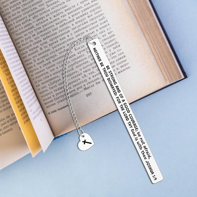 Cancer Survivor Bookmark Gift Bible Verses Bookmarks Religious Bookmark for Women Men Confirmation Christian Gifts for Friends Book Lovers Inspirational Gift Recovery Jewelry for Her Him