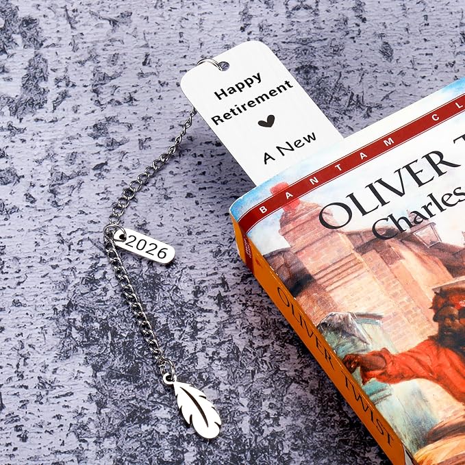 Retirement Gifts for Women Men 2026 Cool Teacher Appreciation Retirement Gifts for Women Men Going Away Leaving Gift for Coworkers Women Men Friends Happy Retirement Enjoy The Next Chapter Bookmark