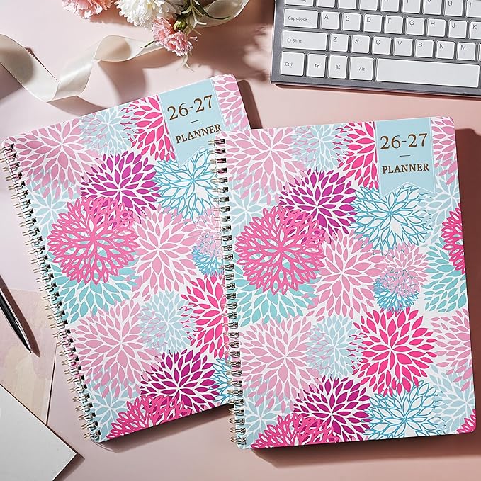 Planner 2026-2027 - 9'' x 11'' Calendar Planner 2026-2027, Jul. 2026 - Jun. 2027, Planner Weekly and Monthly, Large Planner 26-27 with Monthly Tabs, Inner Pocket