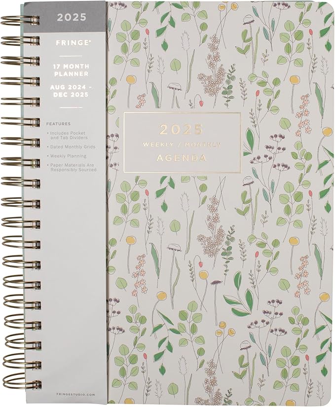 Fringe Studio Spiral Weekly Planner