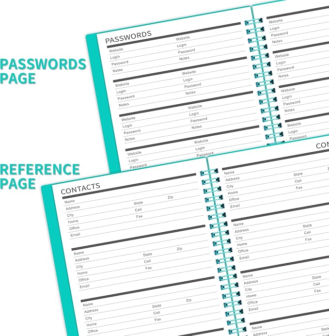 2026-2031 Monthly Planner/Calendar - Jul 2026 - Jun 2031, 5 Year Monthly Planner with Tabs, 6.4" x 8.5", 60 Monthly Planner, Two-Side Pocket, 9 Notes Pages, Suitable for Long-Term Planning - Green
