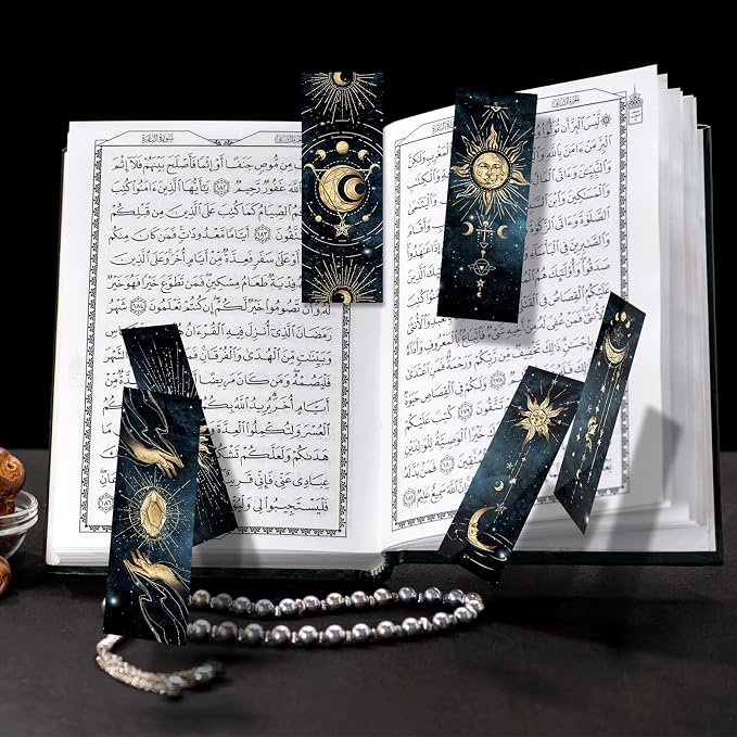 60 PCS Cool Night Sky Bookmark, Bookmarks for Book Lovers, Bulk Bookmarks for Men, Unique Book Mark for Boys, Girls, Students, Classroom Gifts, School Prize, Reading Present