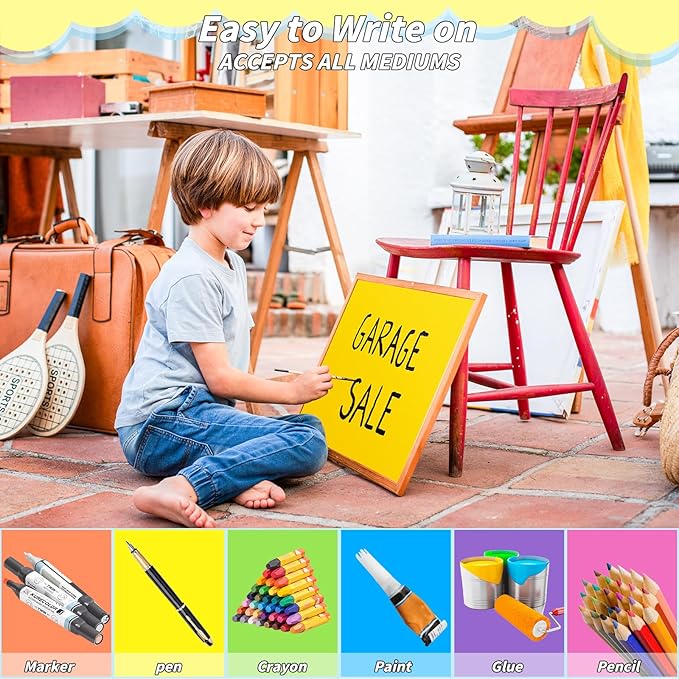 90 Pcs Colored Poster Board 30 Assorted Color Posterboard Paper Bulk 11 x 14in 250 GSM Thickness Cardstock Blank Smart Vision Board for School Drawing Craft Projects DIY Display Supplies