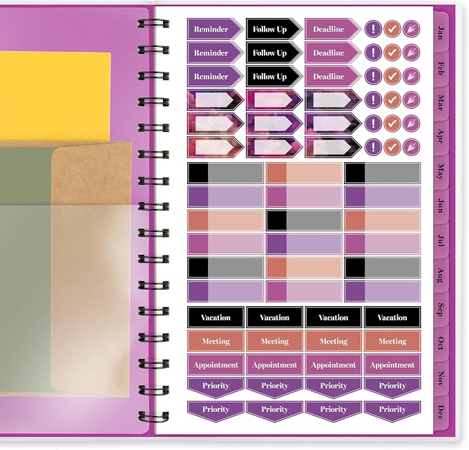 Mead Cambridge 2027 Planner, Weekly & Monthly, 5.5" x 8.5", Floral Haze (1848-200-27)