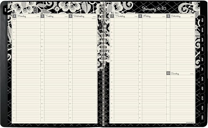 AT-A-GLANCE 2027 Appointment Book Planner, Weekly & Monthly, 13-Month Jan-Jan, 8.5" x 11", Hourly, Lacey (541-905-27)