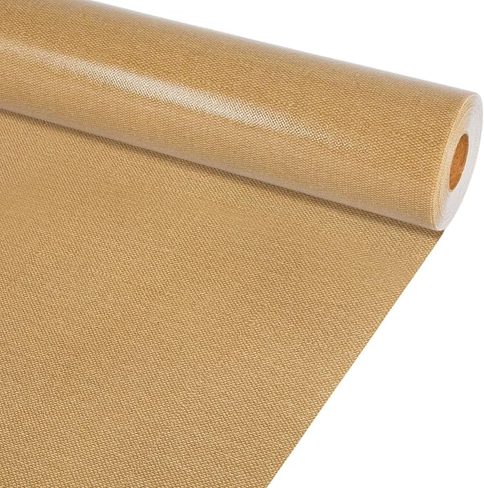 Burlap Bulletin Board Roll Brown Reusable Waterproof Erasable Bulletin Board Wrinkle Resistant Poster Non-Woven Fabric Bulletin Board Roll for Classroom Decor Wrap Crafts 15.55" x12ft