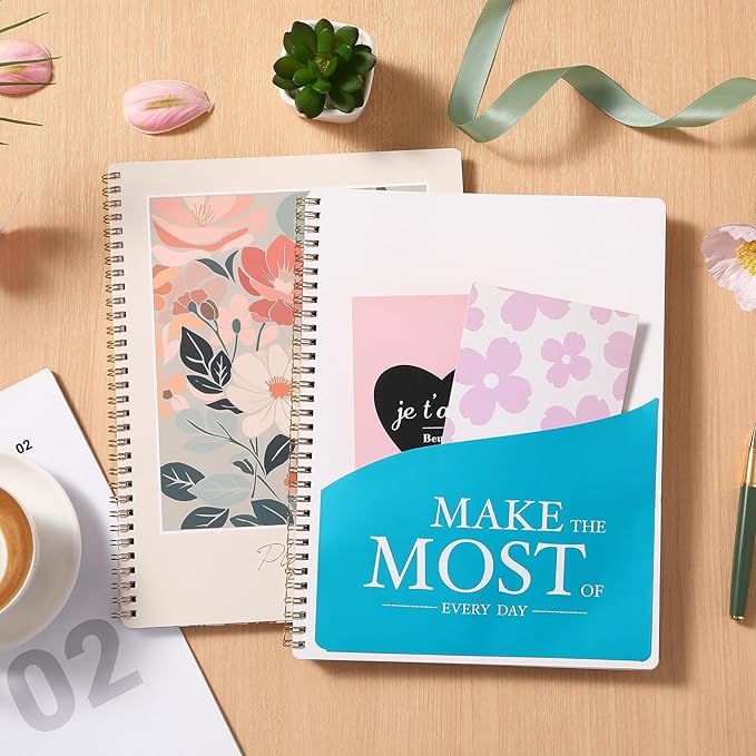 2026 Planner - Planner 2026, 2026 Planner Weekly and Monthly, Jan. 2026 - Dec. 2026, 8.5" x 11" Calendar Planner with 12 Monthly Tabs, Inner Pocket, Daily Organizer