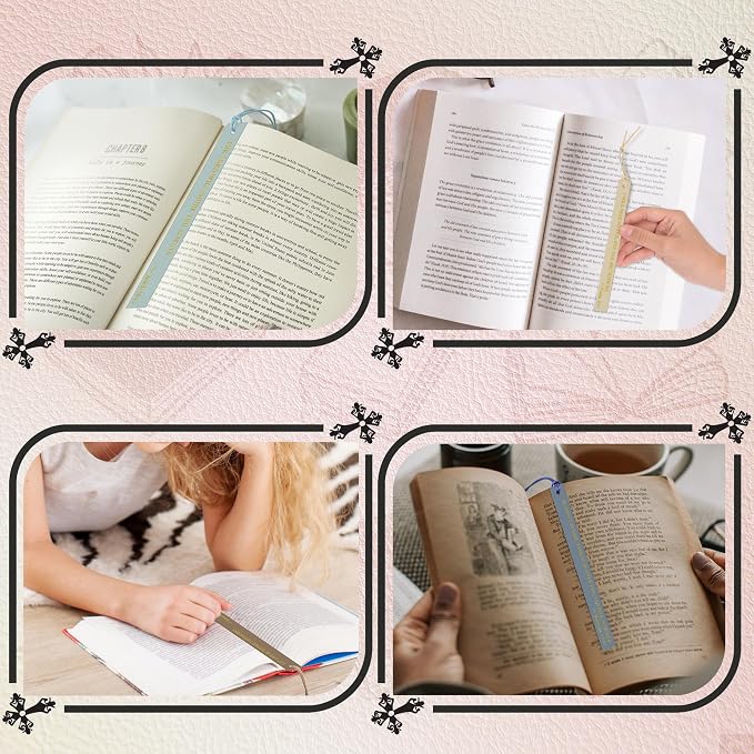 20PCS Leather Bookmark Bible Bookmarks for Reading Women Men Book Lovers Christian Gifts,Cute Page Markers Book Marks Religious Christian Bookmarks Inspirational Bible Verse Scripture (Cool-Toned-1)