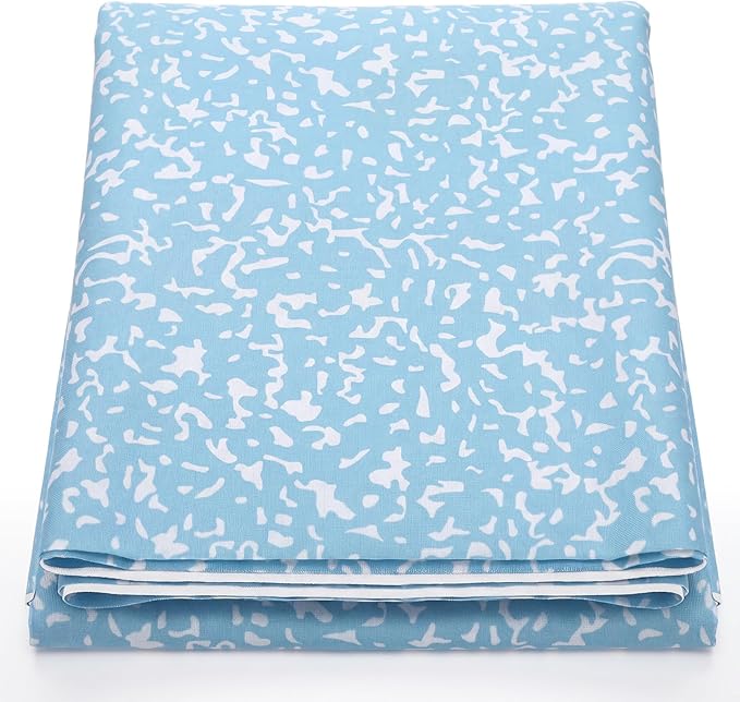 Mindsoft 1 Pc Bulletin Board Paper 48'' x 107'' Class Boards for Classroom Bulletin Boards Everyone is Welcome Classroom Board Decor Pillows Curtains Crafts (Blue Composition)
