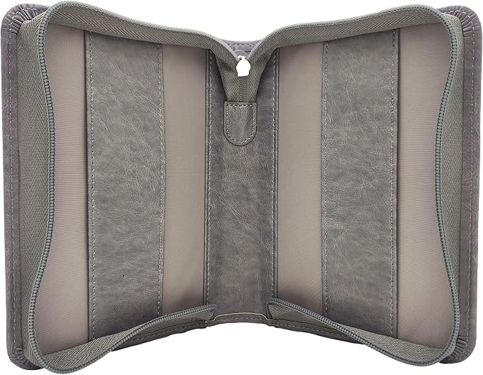 JW Holy Scriptures Book Cover - Faux Leather Zippable - Perfect for Conventions and Gifts