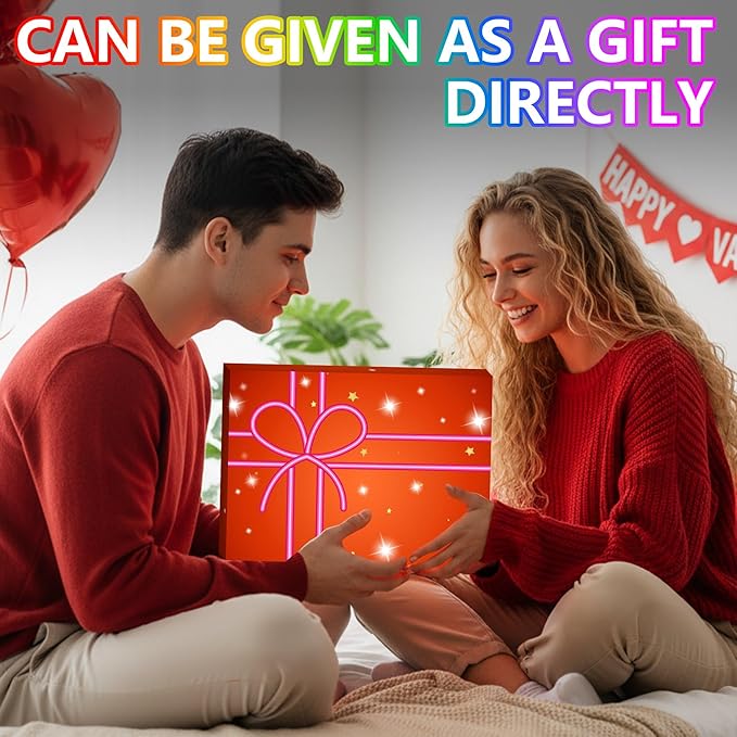 16" Led Drawing Board for Kids – 4 Modes Led Note Board with Colors 7, Light up Drawing Board for Kids Adults, Acrylic Dry Erase Magic Boards for Writing Glow Art, Easter Gifts for Grandkids, 20PCS