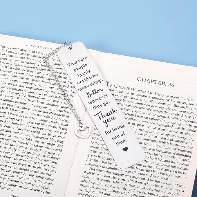 Thank You Gifts for Women Inspirational Employee Appreciation Gifts Bookmark Bulk Gifts for Coworkers Christmas Gifts Leader Boss Lady Birthday Valentines Boss Gifts Farewell Retirement Teacher Nurse