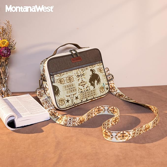 Montana West Bible Covers for Women Men with Leather Bookmark Carrying Book Case Church Bag Outdoor Protective Bible