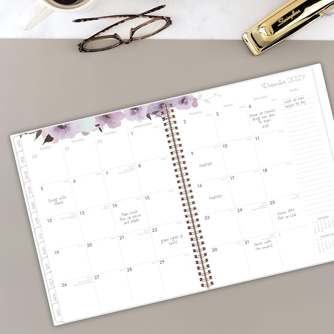 Mead Cambridge 2027 Planner, Weekly & Monthly, 8.5" x 11", Mina (1134-905-27)