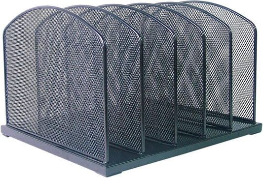 Brenton Studio™ Metro Mesh File Sorter, Black