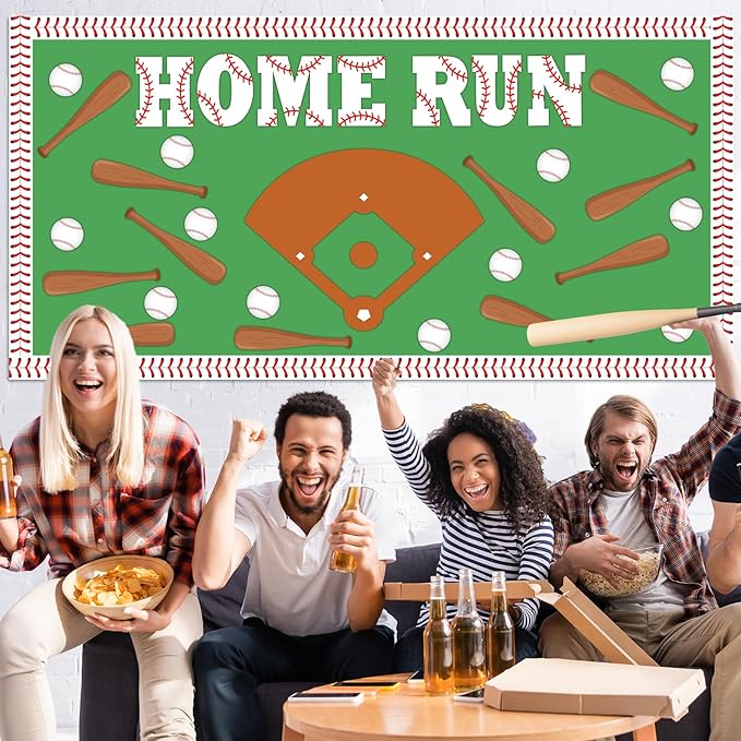 48pcs Baseball Bulletin Board Set for Back to Classroom Decorations Baseball Sports Bulletin Set Baseballs Paper Cutouts for Back Preschool Classroom Baseballs Sports Party School Wall Decor Supplies
