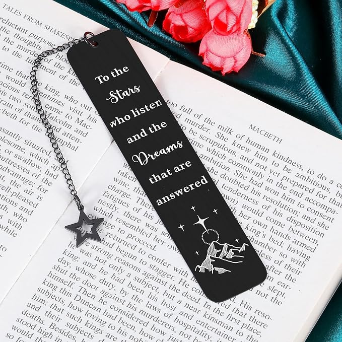 Bookmark Gift for Women Men Book Fans Friend Merchandise Merch Bookmark Inspirational Gifts for Women Men Book Lovers Bookmark Christmas Stocking Stuffer Valentines Day Birthday Gift
