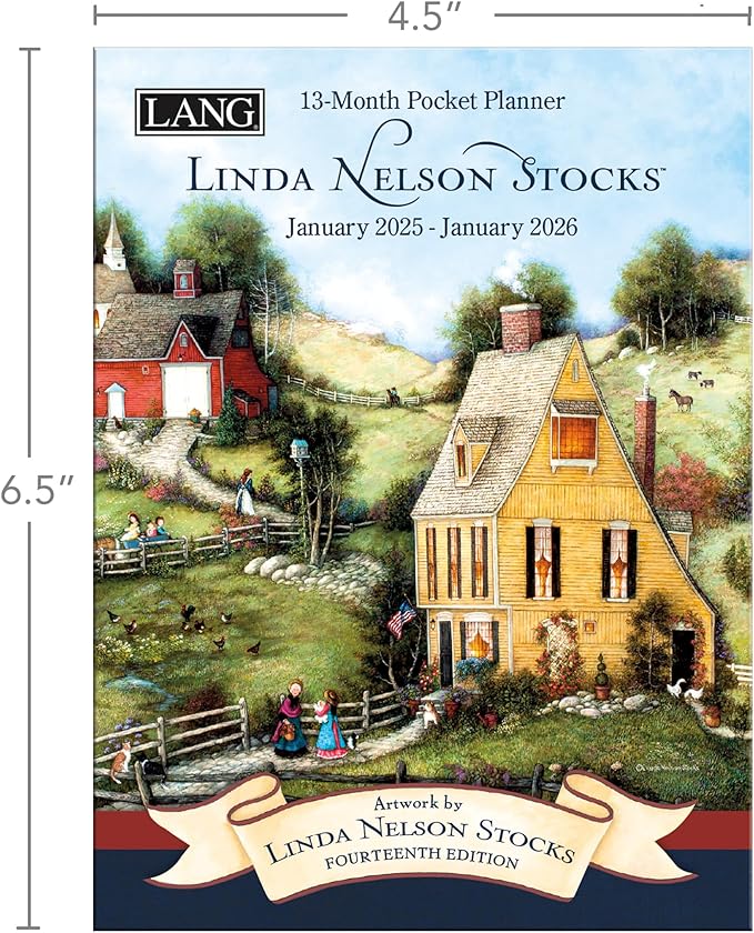 Lang, Linda Nelson Stocks 2025 Monthly Pocket Planner