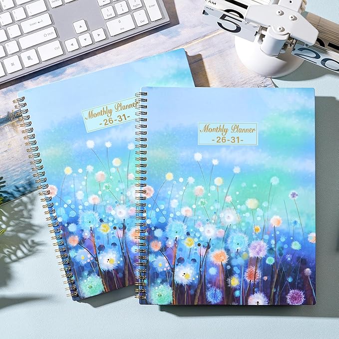 Monthly Planner/Calendar 2026-2031 - 5 Year Monthly Planner 2026-2031 from Jul 2026 - Jun 2031, 9" x 11", 2026-2031 Calendar Planner with Marked Tabs