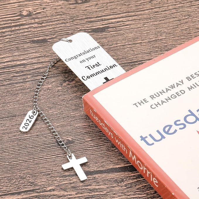 First Communion Gifts for Girls Boys Baptism Catholic Confirmation Gifts for Teens Boys Girls Kids 1st Holy Communion Gifts Christian Religious Bible Verse Gifts for Goddaughter Godson Women Men Faith