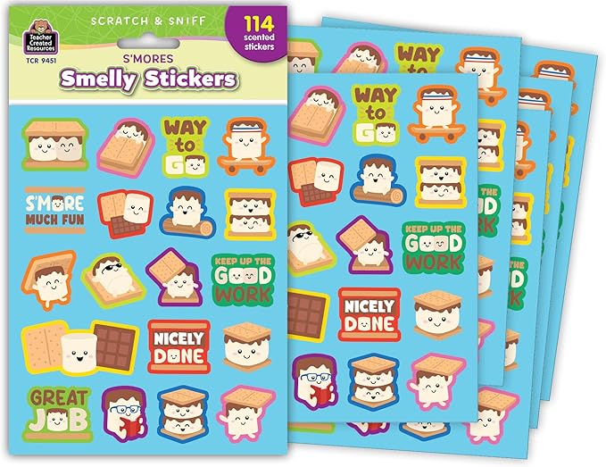 Teacher Created Resources S'Mores Smelly Stickers (TCR9451)