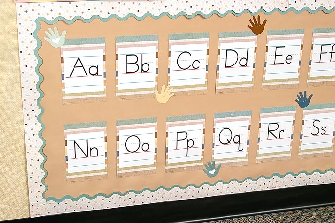 Teacher Created Resources Everyone is Welcome Alphabet Bulletin Board (TCR7120)