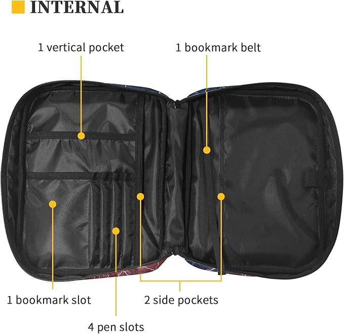 Basketball Bible Bag for Boys,Kids Bible Cover with Handle, Basketball Themed Book Cover for Study Bible