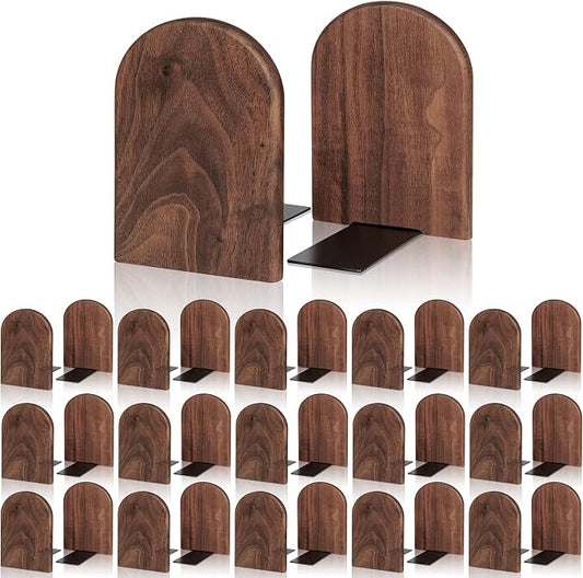 Book Ends,Bookends Wood Book Ends Universal Economy Bookend (16, Large)