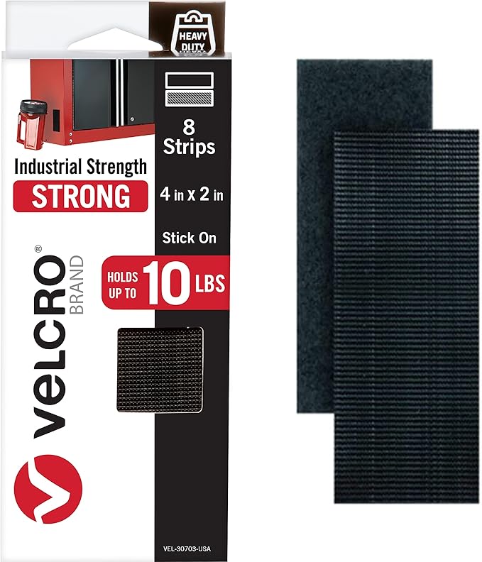 VELCRO Brand Heavy Duty Fasteners and Mounting Squares for Versatile Strong Hold