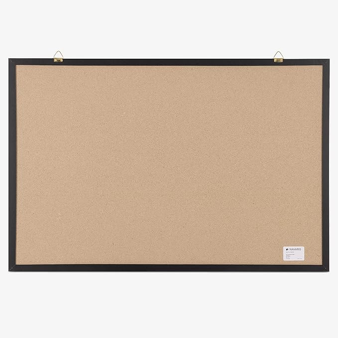 Navaris Weekly Planner White Board - 24" x 36" Magnetic Dry Erase Whiteboard Calendar with 7-Day Week Plan for Wall - Includes Markers and Magnets