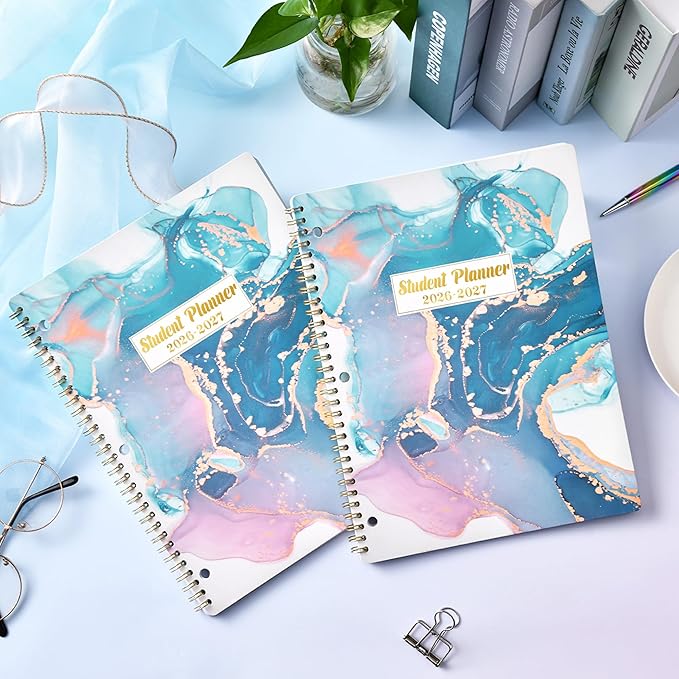 Student Planner 2026-2027 - School Planner with Stickers, July 2026- June 2027, 9" x 11", 2026-2027 Student Planner/Academic Planner with Thick Paper