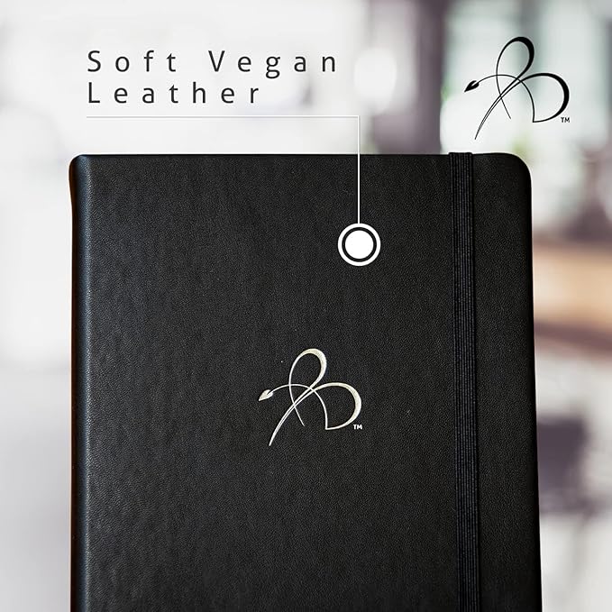Bright Line Eating 5 Year Journal - Vegan Leather Journal w/Daily Entries – Berry Memory Book Journal for Women & Men – 5 Year Journal for Tracking Memories, Ideas, Devotions & Progress (Berry)