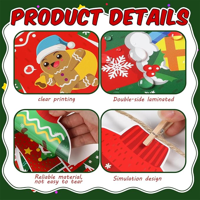 Pasimy Christmas Bulletin Board Decorations Set Ugly Sweater Paper Cutouts Xmas Tree Snowflake DIY May Your Sweater Be Ugly and Bright Classroom Decor for School Chalkboard Home Winter Holiday Party