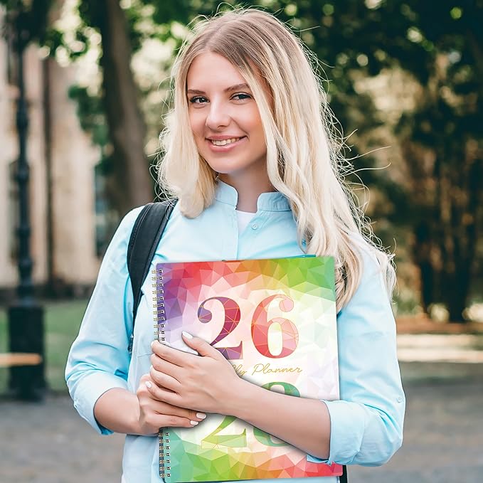 2026-2028 Monthly Planner - 3 Year Monthly Planner 2026-2028, Jan. 2026 - Dec. 2028, 3 Year Calendar 2026-2027-2028 with Colorful Tabs & Inner Pocket, 9" x 11"