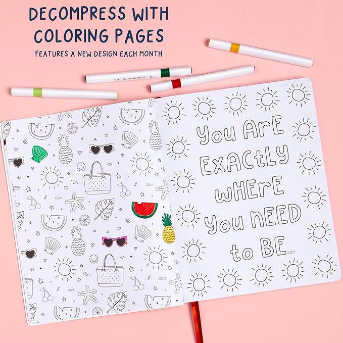 Callie Danielle Academic Planner 2026-2027, 12 Month Planner 8.5 x 11", Dated July 2026 - June 2027, Weekly & Monthly Calendars (You Can Do Hard Things)