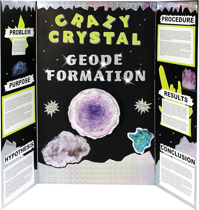 ArtSkills Tri-fold Foam Display Board, 44x36-Large, Black 5 Pack