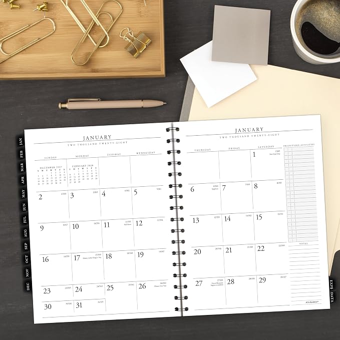 AT-A-GLANCE 2027 Appointment Book Planner Refill, Weekly & Monthly, 6.5" x 8.75", Executive (709081027)