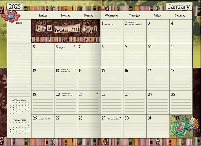 LANG Color My World 2025 Monthly Pocket Planner (25991003178)