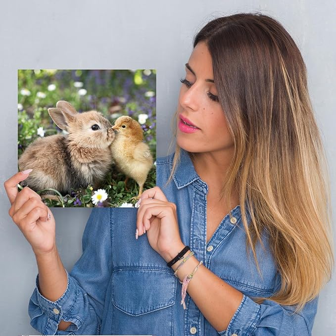 2026 Wall Calendar,Calendar 2026,Animal friendship Monthly Wall Calendar, 12" x 24" Open,Family Planner Calendar, Home & Office Organizer,Hangable