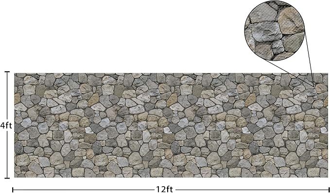 Teacher Created Resources Rock Wall Better Than Paper Bulletin Board Roll (TCR77451)