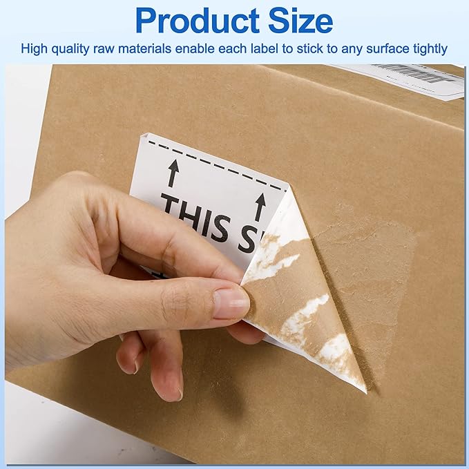 Colorty Compatible with Brother DK-2205 Continuous Paper Label Rolls 2.4" x 100'(62mm x 30.48m) for Brother QL Label Printers QL-800 810W 820 820NWB 700 710W 500 570 600 1100nwb-6 Rolls + 1 Frame